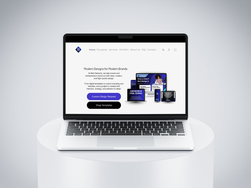 Website & Digital Designs