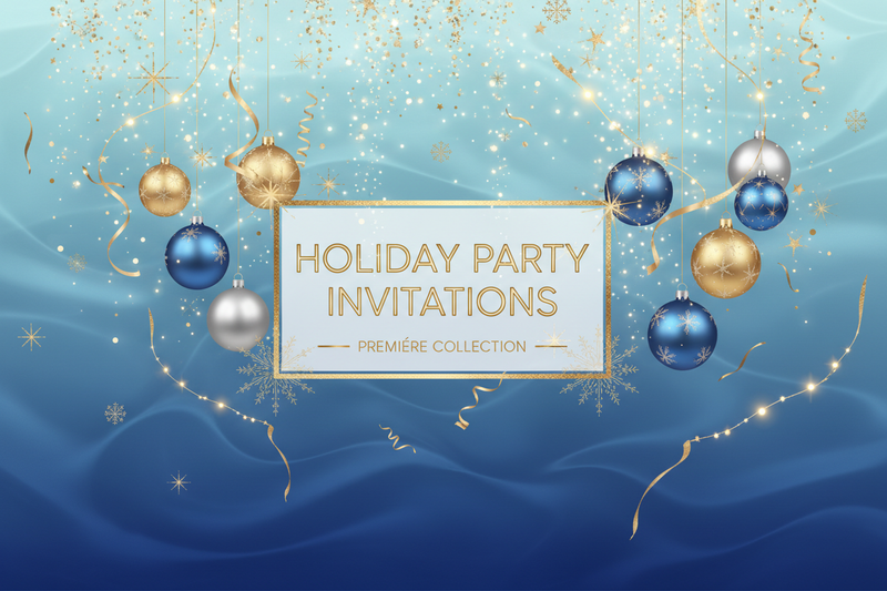 Editable Holiday Party Invitation