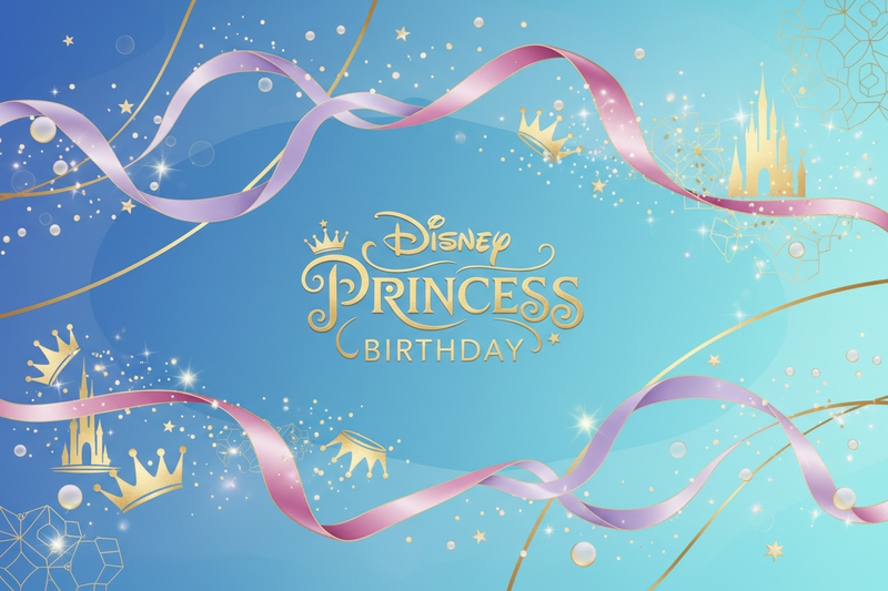 Disney Princess Birthday Invitations
