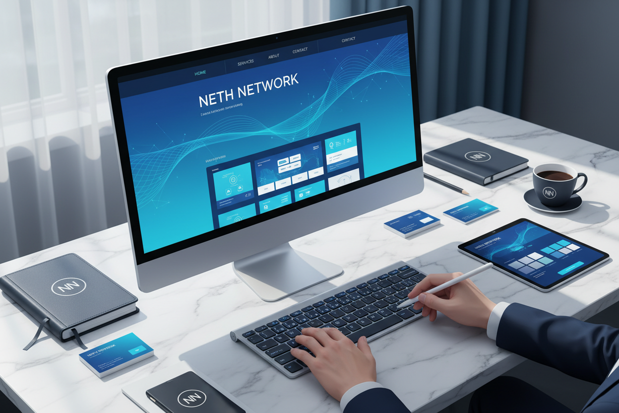 Professional Website Template Setup